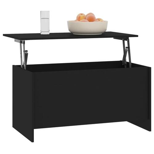 Sofabord 102x55,5x52,5 cm konstrueret træ sort