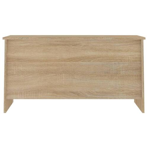 Sofabord 102x55,5x52,5 cm konstrueret træ sonoma-eg