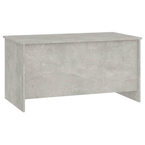Sofabord 102x55,5x52,5 cm konstrueret træ betongrå