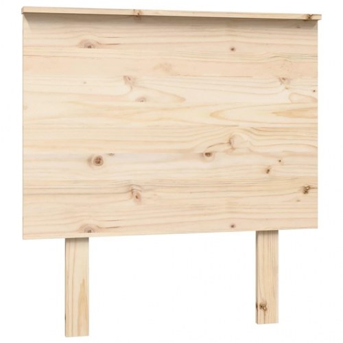 Sengegærde 79x6x82,5 cm massivt fyrretræ