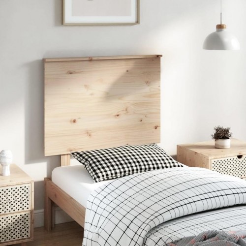 Sengegærde 79x6x82,5 cm massivt fyrretræ