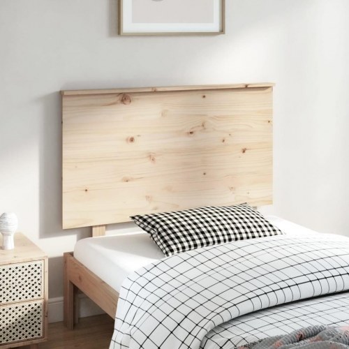Sengegærde 104x6x82,5 cm massivt fyrretræ