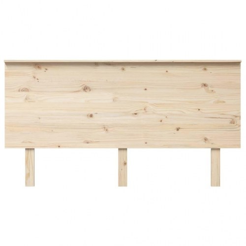 Sengegærde i massivt fyrretræ 154 x 6 x 82,5 cm