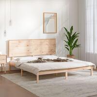Sengeramme 180x200 cm massivt fyrretræ