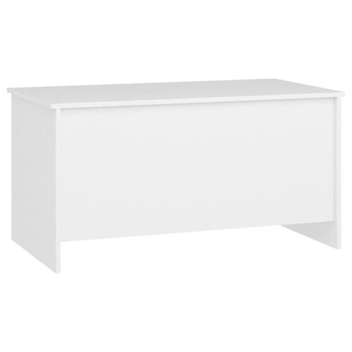 Sofabord 102x55,5x52,5 cm konstrueret træ hvid