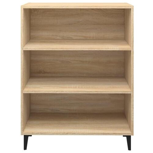 Skænk 69,5x32,5x90 cm konstrueret træ sonoma-eg