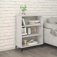 Skænk 69,5x32,5x90 cm konstrueret træ grå sonoma-eg