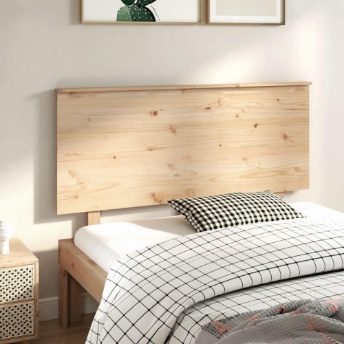 Sengegærde 139x6x82,5 cm massivt fyrretræ