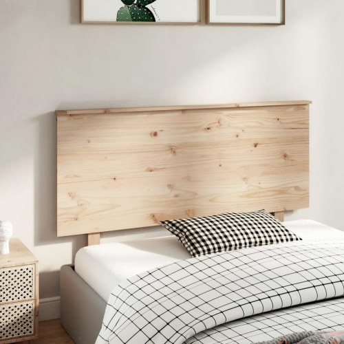 Sengegærde 139x6x82,5 cm massivt fyrretræ
