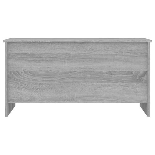 Sofabord 102x55,5x52,5 cm konstrueret træ grå sonoma-eg