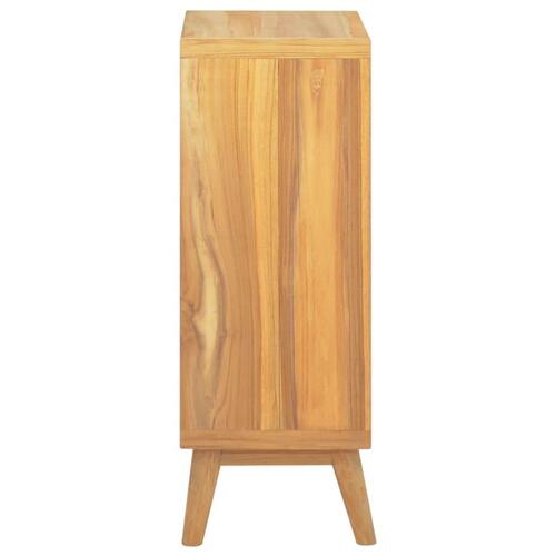 Kommode 56x30x80 cm massivt teaktræ