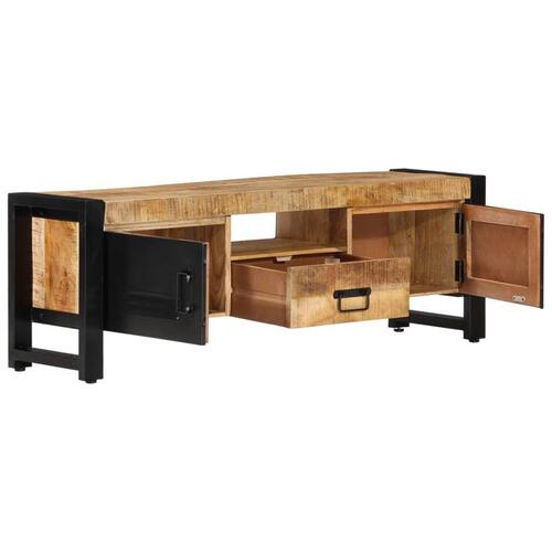 Tv-bord 120x30x40 cm massivt mangotræ