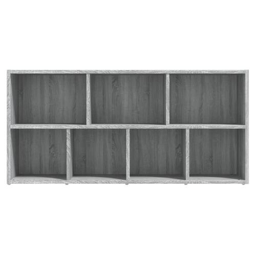 Bogreol 50x25x106 cm grå sonoma-eg