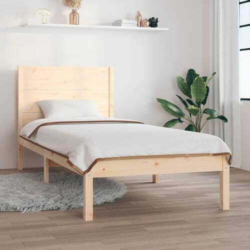 Sengeramme 75x190 cm massivt træ