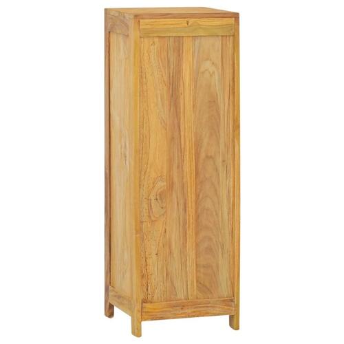 Kommode 30x30x90 cm massivt teaktræ