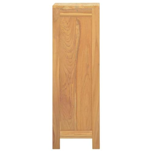 Kommode 30x30x90 cm massivt teaktræ