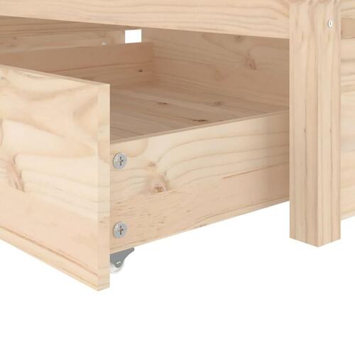 Sengeramme med skuffer 90x190 cm single