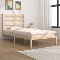 Sengeramme 90x200 cm massivt fyrretræ