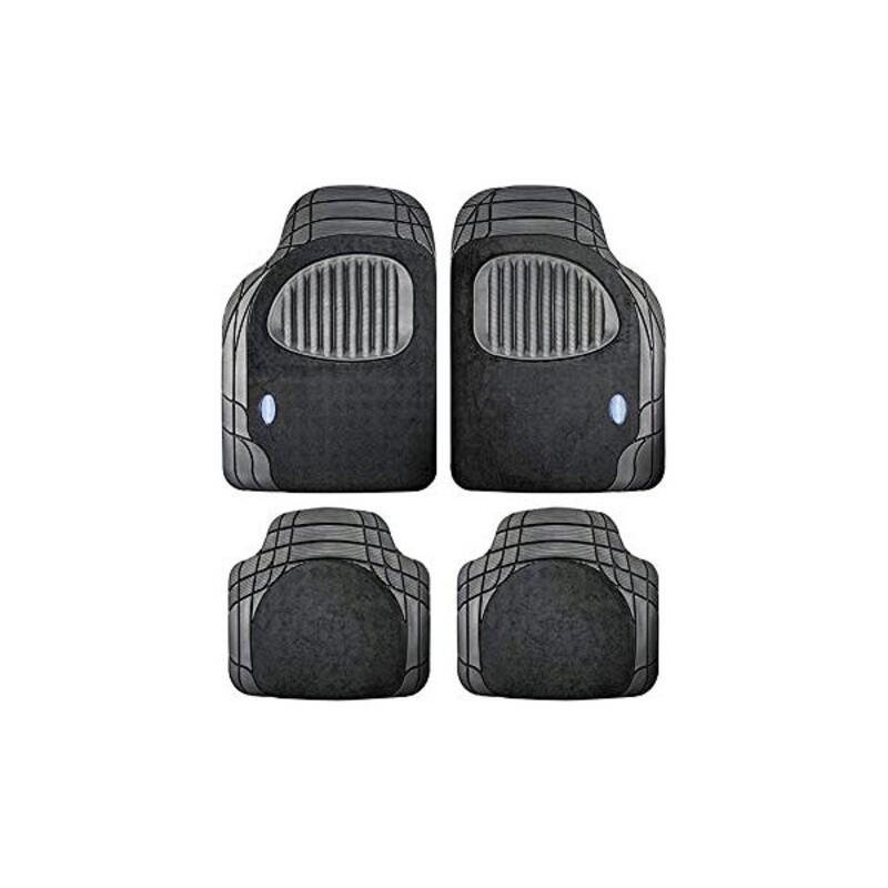 Bil gulvmåtte sæt Goodyear GOD9024 Universal Sort (4 stk)