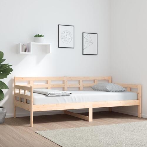 Daybed massivt fyrretræ 90x190 cm