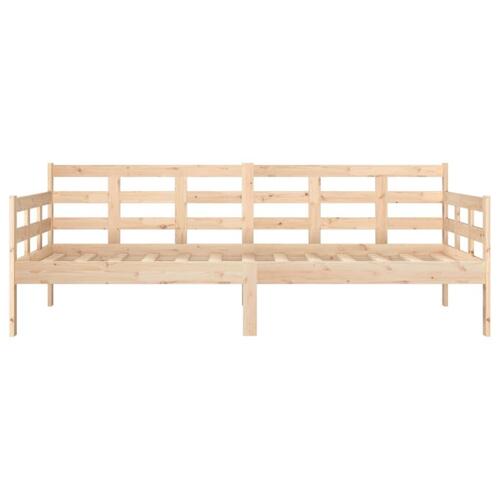 Daybed massivt fyrretræ 90x190 cm