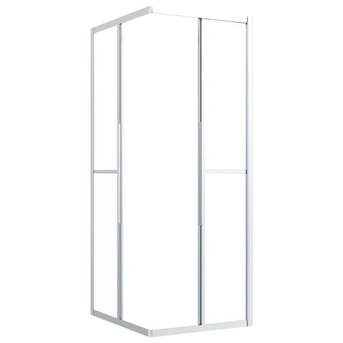 Brusekabine 90x70x180 cm matteret sikkerhedsglas