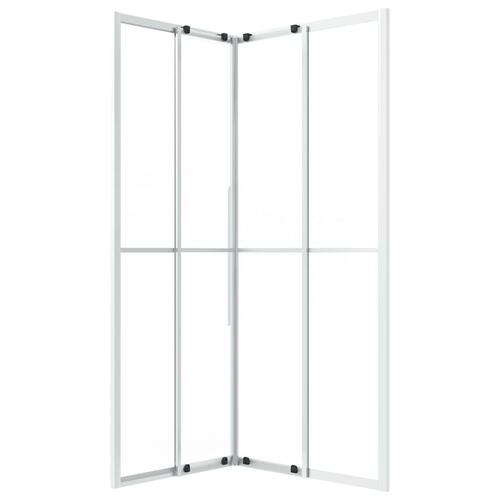 Brusekabine 90x70x180 cm matteret sikkerhedsglas