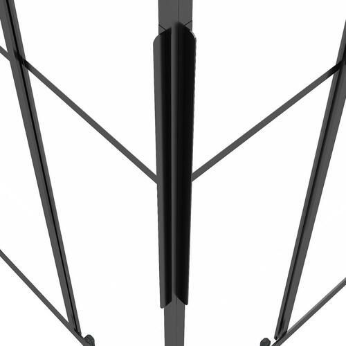 Brusekabine 70x70x180 cm halvmatteret sikkerhedsglas