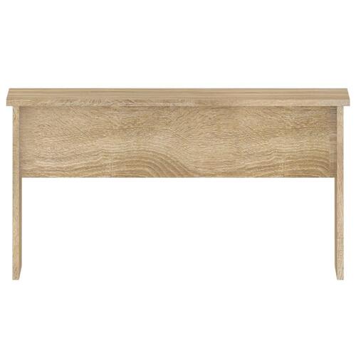 Sofabord 80x50,5x41,5 cm konstrueret træ sonoma-eg