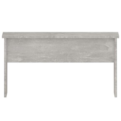 Sofabord 80x50,5x41,5 cm konstrueret træ betongrå