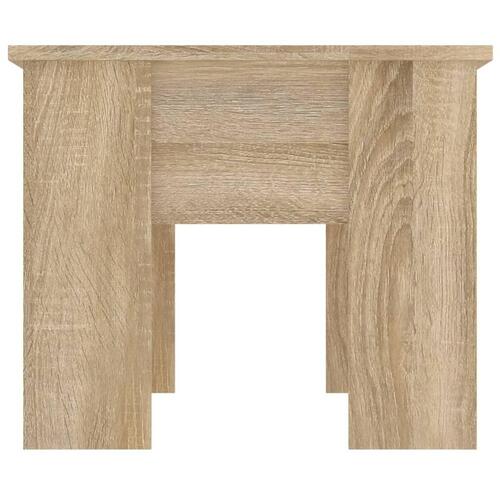 Sofabord 79x49x41 cm konstrueret træ sonoma-eg