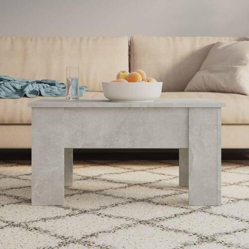 Sofabord 79x49x41 cm konstrueret træ betongrå