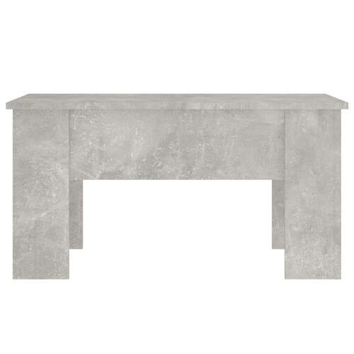 Sofabord 79x49x41 cm konstrueret træ betongrå