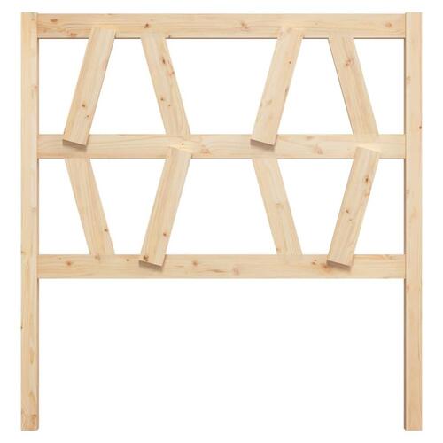 Sengegærde 81x4x100 cm massivt fyrretræ