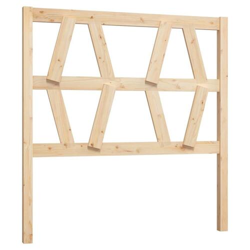 Sengegærde 96x4x100 cm massivt fyrretræ