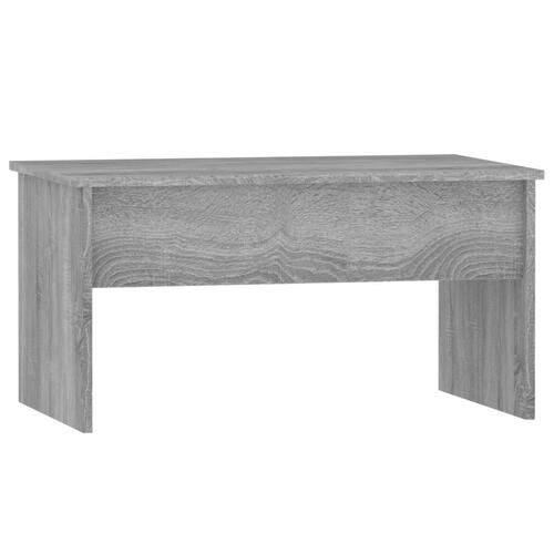 Sofabord 80x50,5x41,5 cm konstrueret træ grå sonoma-eg
