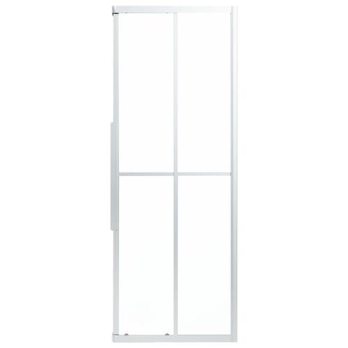 Brusekabine 80x70x180 cm matteret sikkerhedsglas