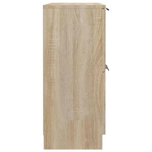 Skænk 60x30x70 cm konstrueret træ sonoma-eg