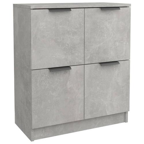 Skænk 60x30x70 cm konstrueret træ betongrå