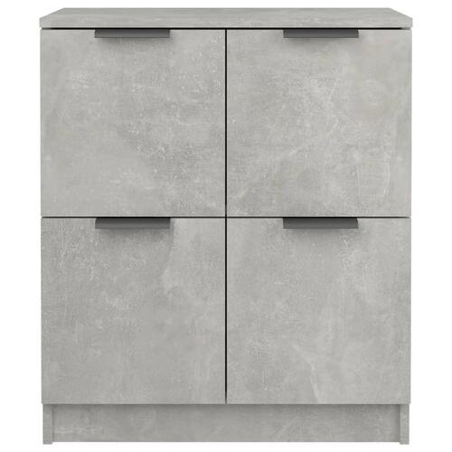 Skænk 60x30x70 cm konstrueret træ betongrå