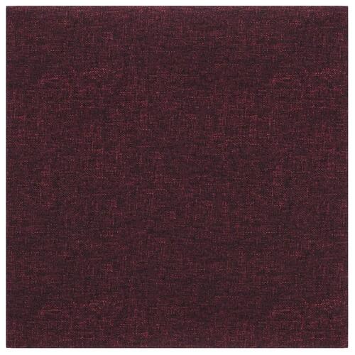 Vægpaneler 12 stk. 30x30 cm 1,08 m² stof lilla