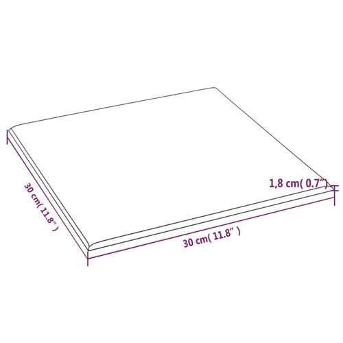 Vægpaneler 12 stk. 30x30 cm 1,08 m² stof sort
