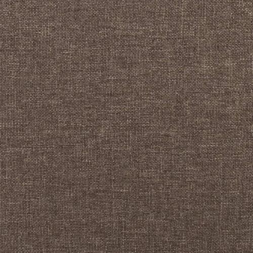 Vægpaneler 12 stk. 60x15 cm 1,08 m² stof gråbrun