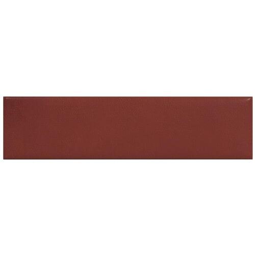 Vægpaneler 12 stk. 60x15 cm 1,08 m² kunstlæder vinrød