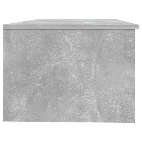 Sofabord 102x50x36 cm konstrueret træ betongrå