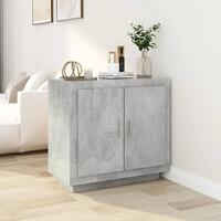 Skænk 80x40x75 cm konstrueret træ betongrå