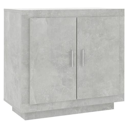 Skænk 80x40x75 cm konstrueret træ betongrå