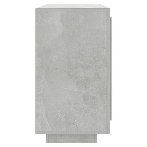 Skænk 80x40x75 cm konstrueret træ betongrå