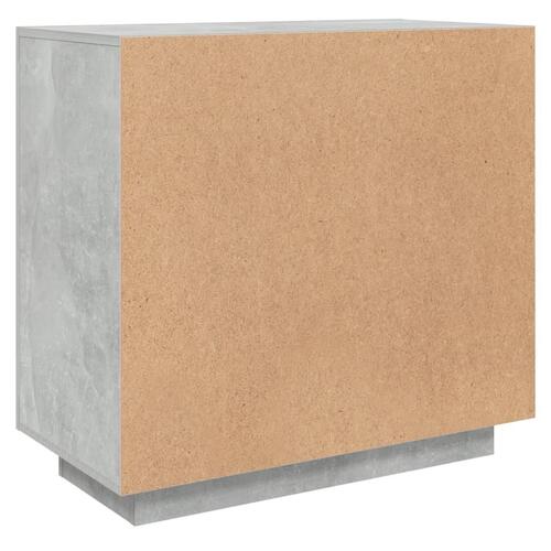 Skænk 80x40x75 cm konstrueret træ betongrå