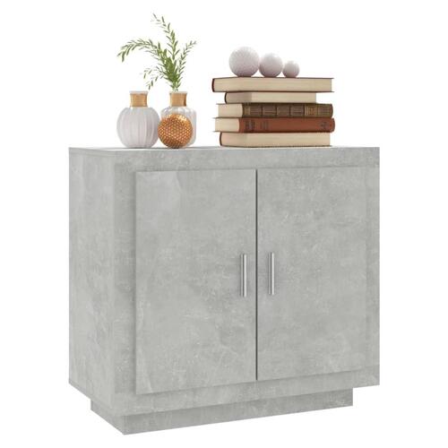 Skænk 80x40x75 cm konstrueret træ betongrå